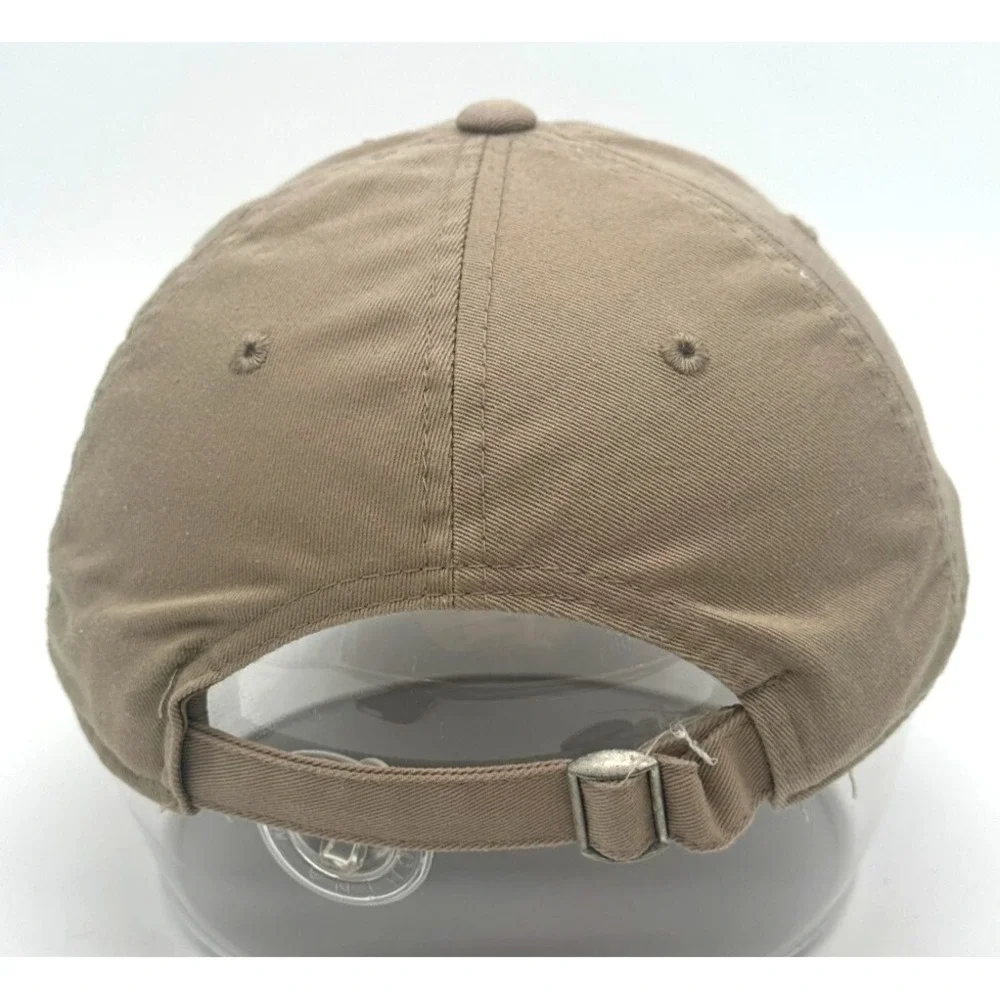 Findlay Rope Baseball Cap Hat Strap‎ Back Adjustable Tan Cotton Stash Pocket